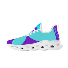 Load image into Gallery viewer, DCYG Purple &amp; Turquois 2nd Edition B Flex Control Sneaker - White
