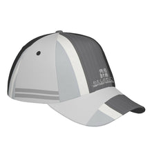 Load image into Gallery viewer, Ancestors Japanese White Logo &amp; Grey  ,White Curved Brim Baseball Cap (AOP)
