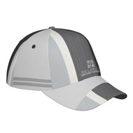 Ancestors Japanese White Logo & Grey  ,White Curved Brim Baseball Cap (AOP)