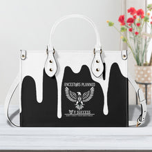 Load image into Gallery viewer, Native , White Logo, White Drip &amp; Black Multiple Sizes Upgraded Luxury Women PU Leather Handbag
