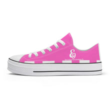 Load image into Gallery viewer, E9 Edition Unisex Classic Low Top Canvas Shoes - White
