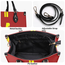 Load image into Gallery viewer, DCYG Yellow Red Bottoms &amp; Red Multiple Sizes Upgraded Luxury Women PU Leather Handbag
