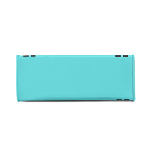 Load image into Gallery viewer, Ancestors Muslim, Female,Black Logo &amp; Teal Multiple Sizes Upgraded Luxury Women PU Leather Handbag
