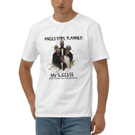 Ancestor + Black Family, Black &;White Logo Men's Short Sleeve Cotton Tee