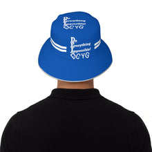Load image into Gallery viewer, DCYG DEI 24  White &amp; Blue Bucket Hat
