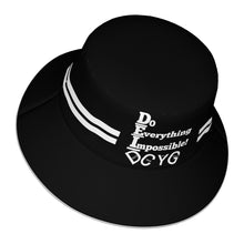 Load image into Gallery viewer, DCYG DEI 24 White &amp; Black Bucket Hat

