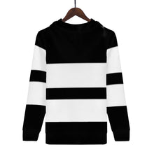 Load image into Gallery viewer, DCYG  25NC White  Logo &amp; White Stripes Mens All Over Print Hoodie
