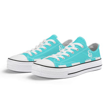 Load image into Gallery viewer, E9 Edition Unisex Classic Low Top Canvas Shoes - White
