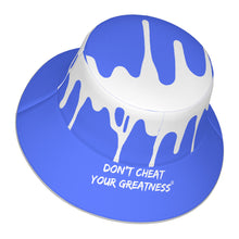 Load image into Gallery viewer, DCYG 24 DRIP  White &amp; Blue Bucket Hat
