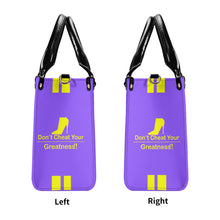 Load image into Gallery viewer, DCYG Yellow Red Bottoms &amp; Purple Multiple Sizes Upgraded Luxury Women PU Leather Handbag
