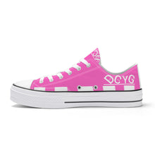 Load image into Gallery viewer, DCYG Xclusive Unisex Classic Low Top Canvas Shoes - White
