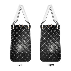 45 Dgr Black Logo & Black Screen Multiple Sizes Upgraded Luxury Women PU Leather Handbag