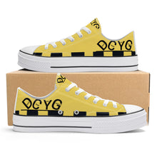 Load image into Gallery viewer, DCYG Xclusive Unisex Classic Low Top Canvas Shoes - White

