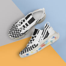 Load image into Gallery viewer, DON'T DX4 White Logo Black Stripes &amp; White Air Max React Sneakers - l
