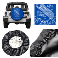 Load image into Gallery viewer, Phi Beta Sigma Inc, Tire cover
