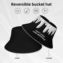 Load image into Gallery viewer, DCYG 24 White DRIP &amp; Black Bucket Hat
