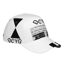 Load image into Gallery viewer, DCYG Black History Curved Brim Baseball Cap (AOP)
