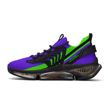 Load image into Gallery viewer, DCYG Purple &amp; Green Air Max React Sneakers - Black
