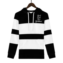 Load image into Gallery viewer, DCYG  25NC White  Logo &amp; White Stripes Mens All Over Print Hoodie
