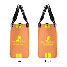 Load image into Gallery viewer, DCYG Yellow Red Bottoms &amp; Orange Multiple Sizes Upgraded Luxury Women PU Leather Handbag
