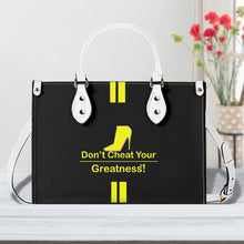 Load image into Gallery viewer, DCYG Yellow Red Bottoms ,Multiple Sizes Upgraded Luxury Women PU Leather Handbag
