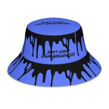 Load image into Gallery viewer, DVYG 24 DRIP X Black &amp; Blue  Bucket Hat

