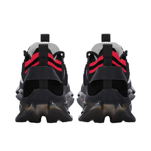 Load image into Gallery viewer, DCYG X2 Black &amp; Red Air Max React Sneakers - Black
