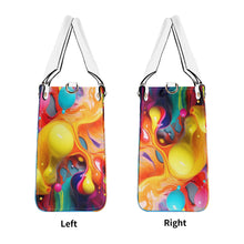 Load image into Gallery viewer, DCYG Black Logo &amp; Multi-Color Balloons Multiple Sizes Upgraded Luxury Women PU Leather Handbag
