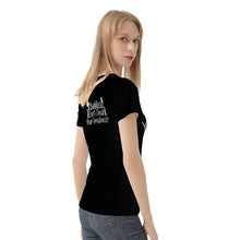 Load image into Gallery viewer, DCYG 24SX Baddies White &amp; Black Women's All-Over Print T shirt

