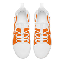 Load image into Gallery viewer, DCYG White &amp; Neon Orange NP5 Mesh Knit Shoes Mens up to size 11 only
