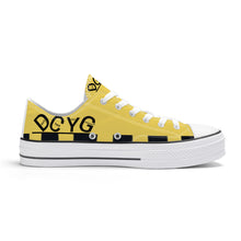 Load image into Gallery viewer, DCYG Xclusive Unisex Classic Low Top Canvas Shoes - White
