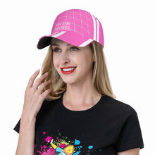 Load image into Gallery viewer, Ancestors Chinese White Logo &amp; Pink ,White Curved Brim Baseball Cap (AOP)
