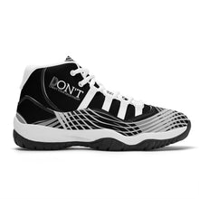 Load image into Gallery viewer, DONT  D4X White  logo,, Black,White, Grey  Design &amp; Black High Top Air Retro Sneakers - White
