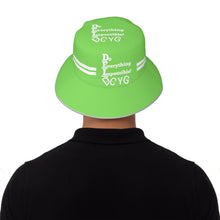 Load image into Gallery viewer, DCYG 24 DEI White &amp; Light Green Bucket Hat
