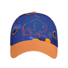 Load image into Gallery viewer, DCYG Buffaloes Curved Brim Baseball Cap (AOP)

