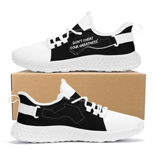 Load image into Gallery viewer, DCYG White &amp; Black NP5  Mesh Knit Shoes Mens up to size 11 only
