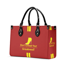 Load image into Gallery viewer, DCYG Yellow Red Bottoms &amp; Red Multiple Sizes Upgraded Luxury Women PU Leather Handbag

