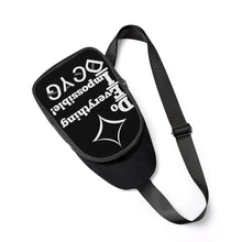 Load image into Gallery viewer, DCYG DEI 24 White &amp; Black Chest Bag
