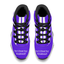 Load image into Gallery viewer, DCYG 100's  High Top Air Retro Sneakers - Black
