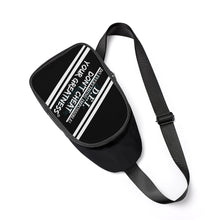 Load image into Gallery viewer, DCYG DEI White &amp; Black  Chest Bag
