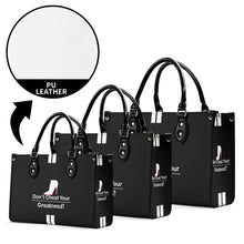 Load image into Gallery viewer, DCYG White Red Bottoms &amp; Black Multiple Sizes Upgraded Luxury Women PU Leather Handbag
