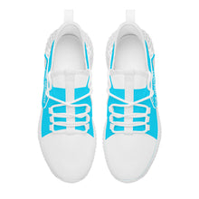 Load image into Gallery viewer, DCYG White &amp; Powder Blue NP5 Mesh Knit Shoes Mens up to size 11 only
