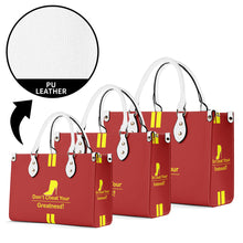Load image into Gallery viewer, DCYG Yellow Red Bottoms &amp; Red Multiple Sizes Upgraded Luxury Women PU Leather Handbag
