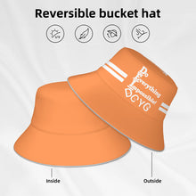 Load image into Gallery viewer, DCYG 24 DEI White &amp; Orange Bucket Hat
