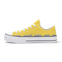 Load image into Gallery viewer, DCYG Xclusive Unisex Classic Low Top Canvas Shoes - White
