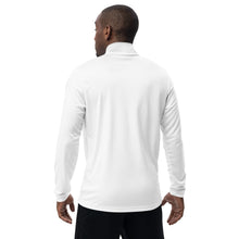 Load image into Gallery viewer, DCYG 24 NERDS White Logo Quarter zip pullover

