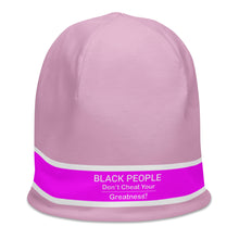 Load image into Gallery viewer, DCYG Black People All-Over Print Beanie
