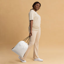 Load image into Gallery viewer, DCYG DRIP Pink Logo &amp; Green Drawstring bag
