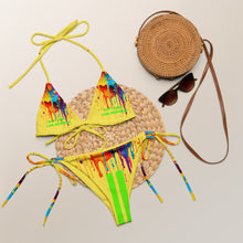 Load image into Gallery viewer, DCYG STEAMY 24 Multi Color Drip string bikini
