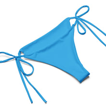 Load image into Gallery viewer, DCYG 24 STEAMY "Get Racks" Royal Blue &amp; White  string bikini
